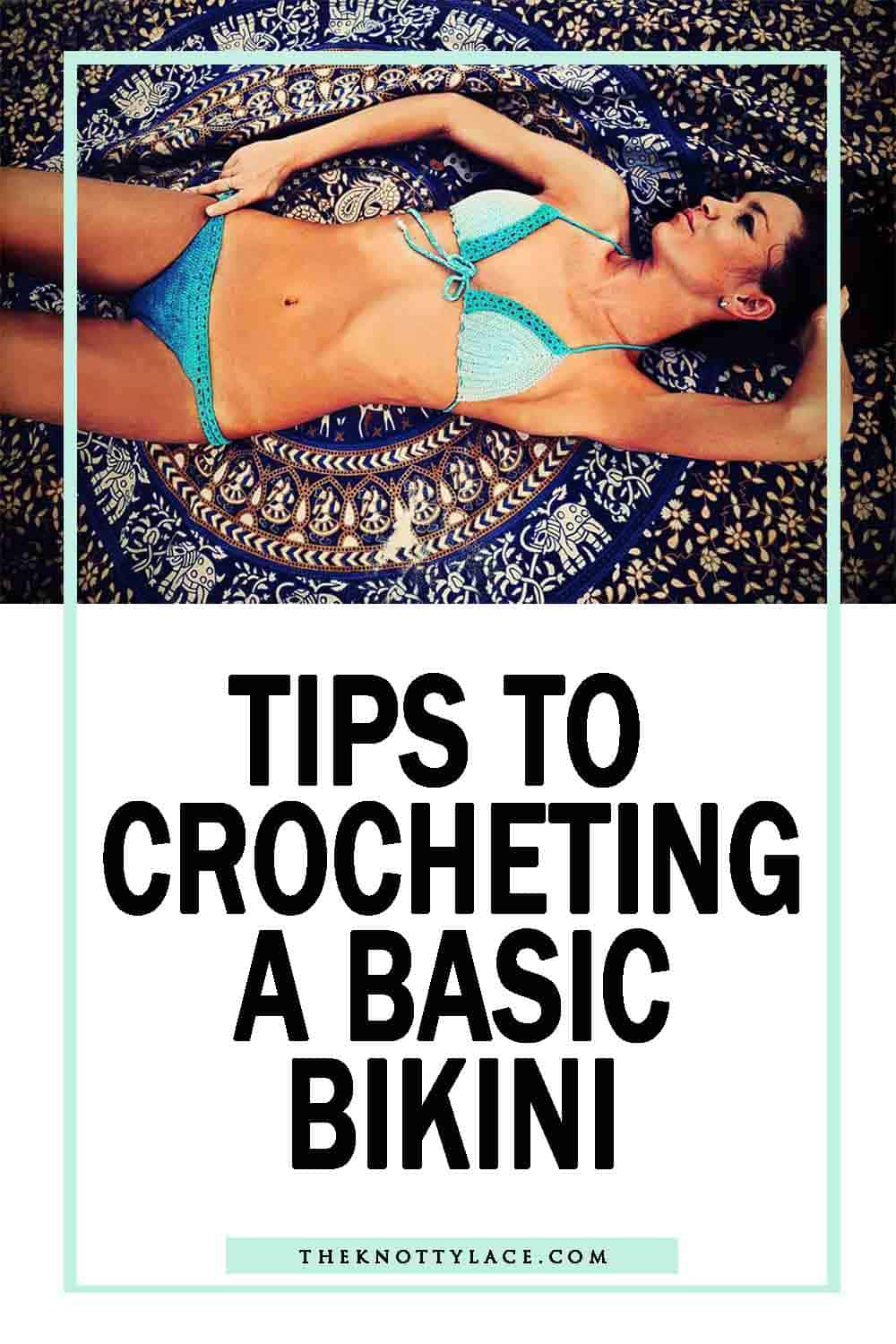 how to crochet a basic bikini