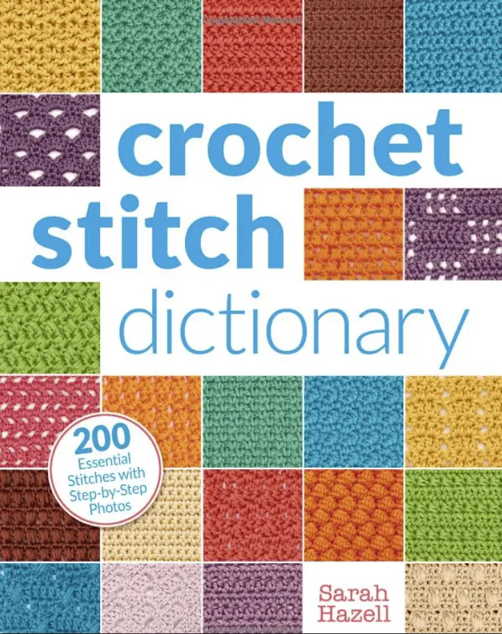 Crochet stitch dictionary book