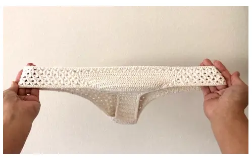 stretchy Cheeky Crochet Desert Bottom