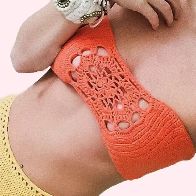 Star coral bandeau