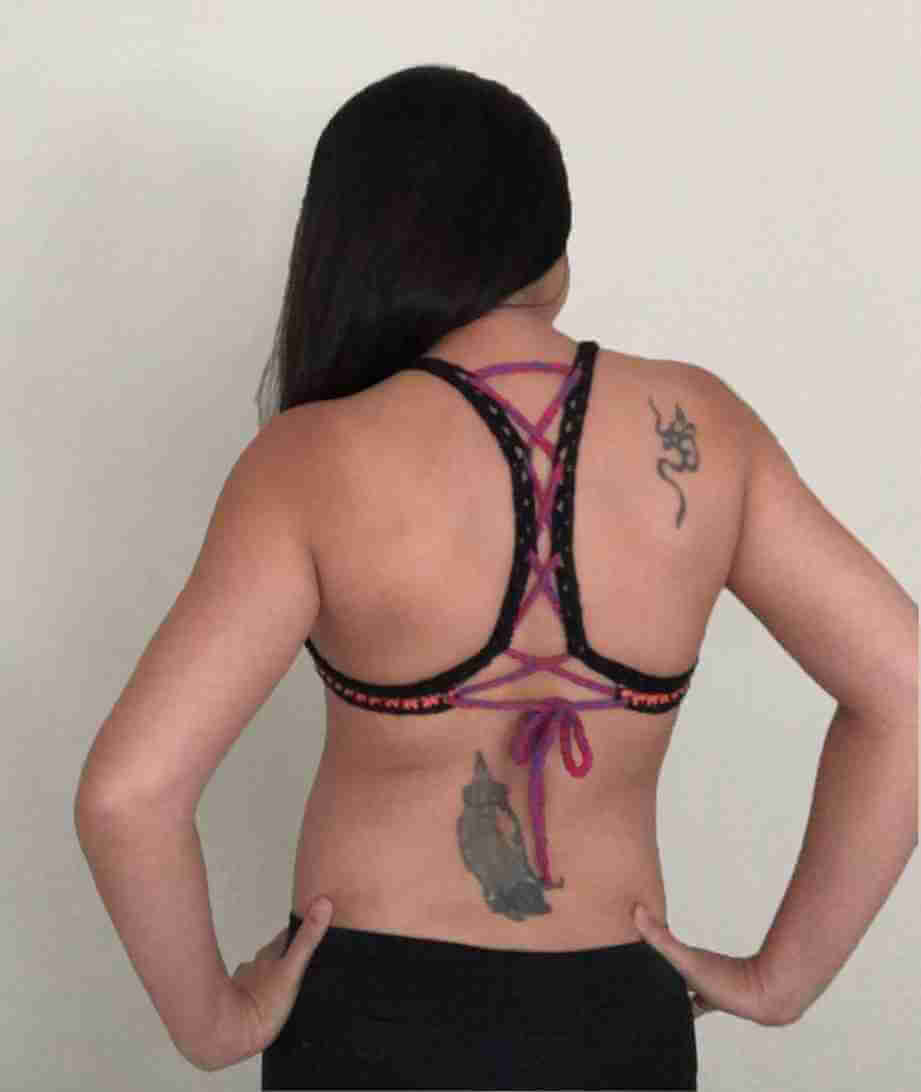 Rainbow Pride Bralette Crochet Pattern - Image 3