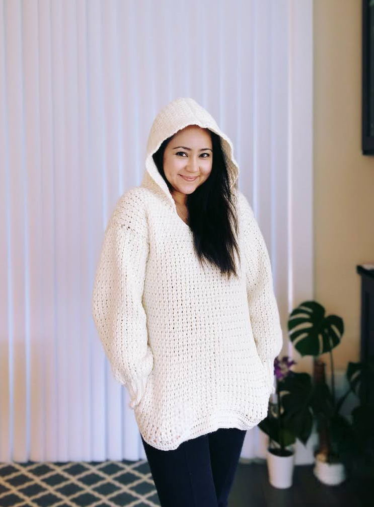 cozy sweater hoodie