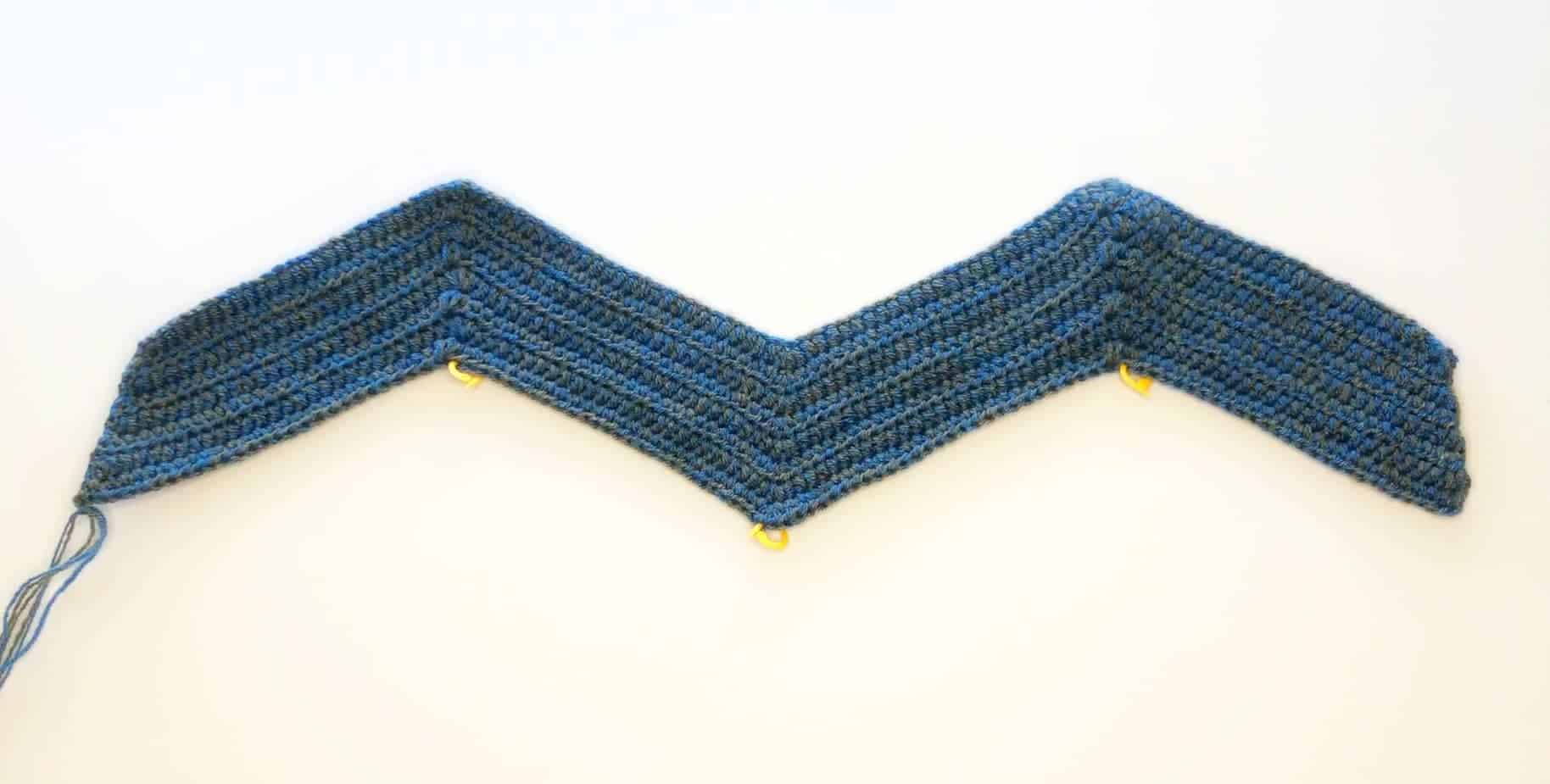 chevron denim tank top crochet pattern