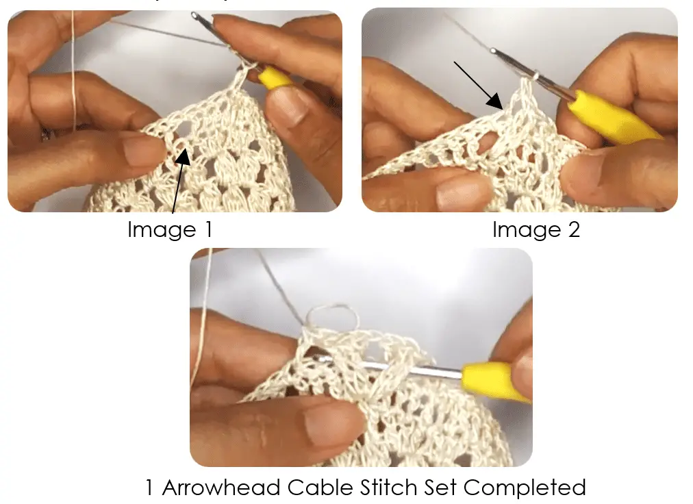 arrowhead cable pattern
