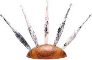 resin crochet hooks