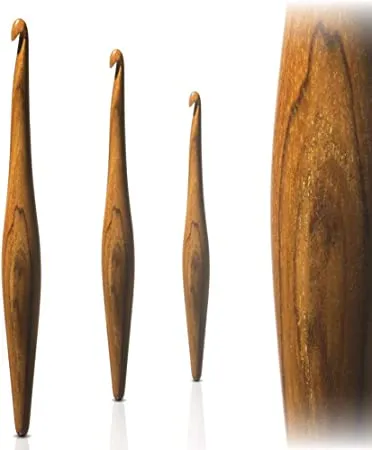 wood crochet hooks