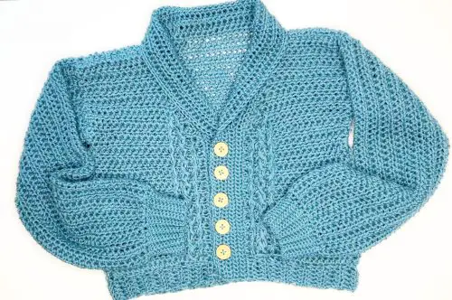 button up cable sweater 2 scaled
