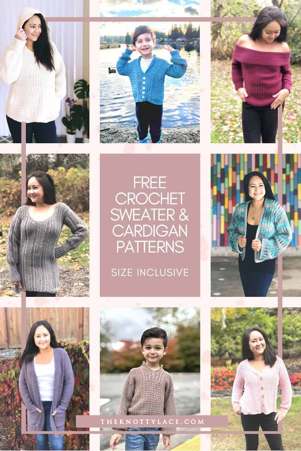 Free Crochet Sweater & Cardigan Patterns