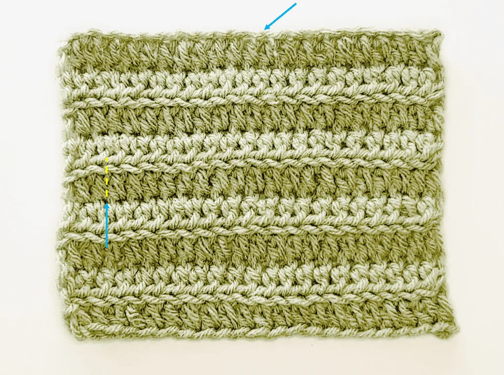 how to measure your crochet gauge