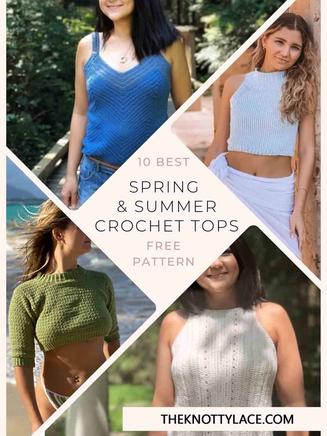 10 Best Free Crochet Spring And Summer Top Patterns
