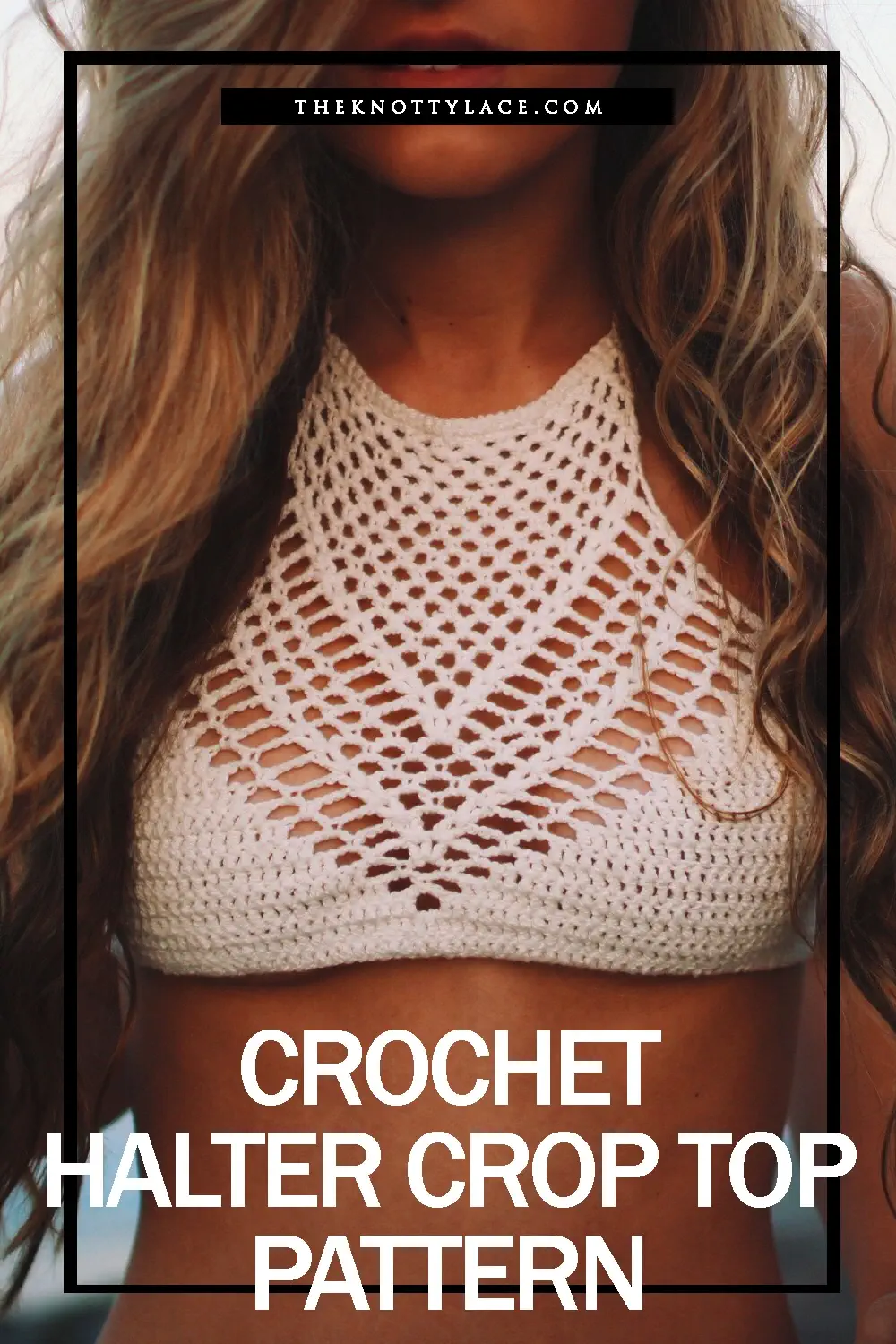 Arrowhead Crochet Halter Crop Top Pattern (1)