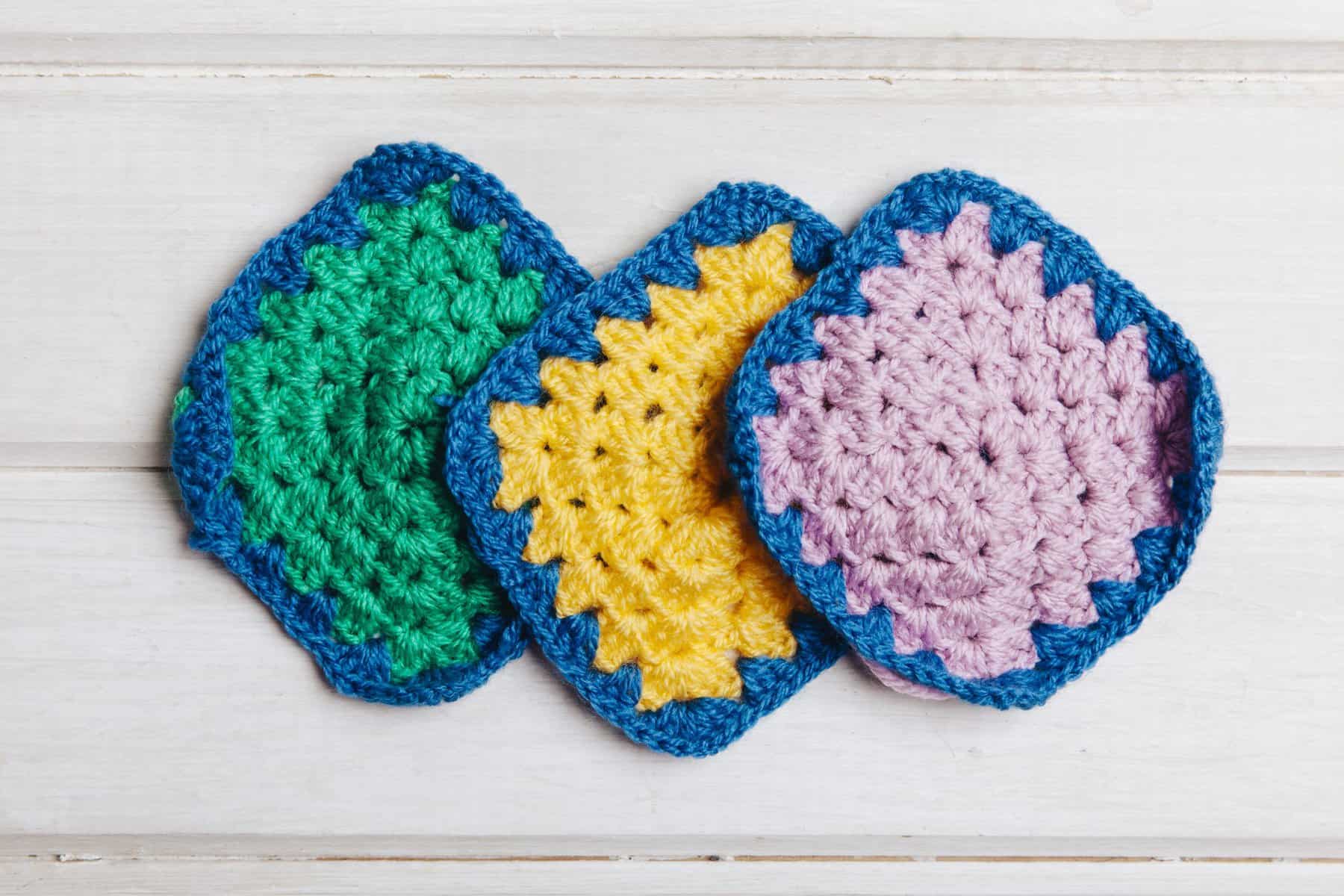 Crochet swatches