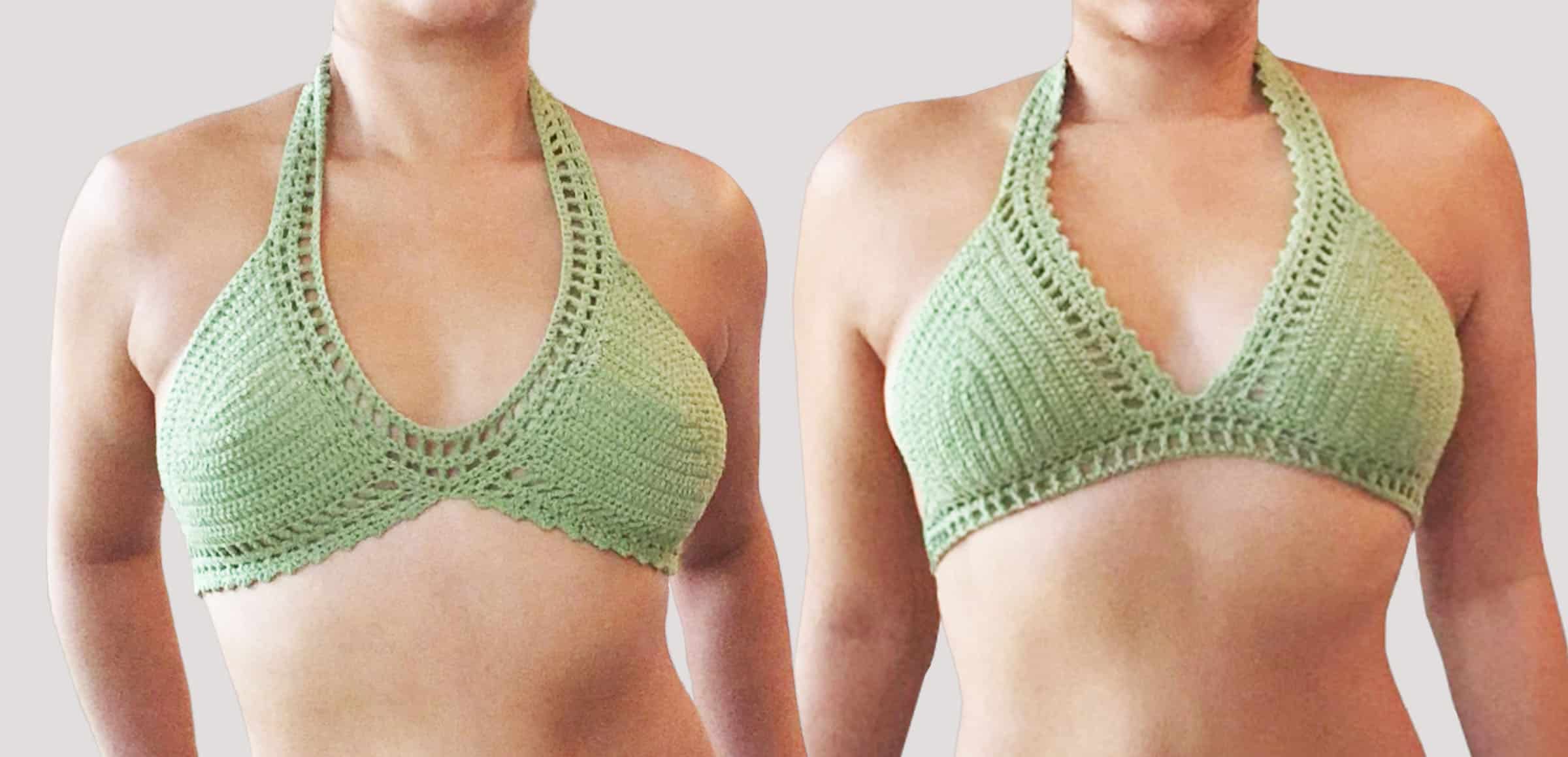 Sienna Two Way Bralette Crochet Bikini Set