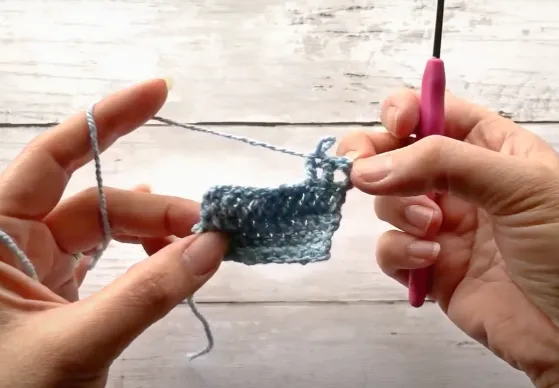 crochet stitch gaps