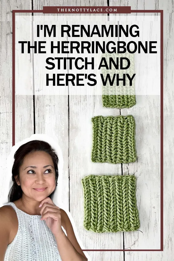 herringbone stitch many versions