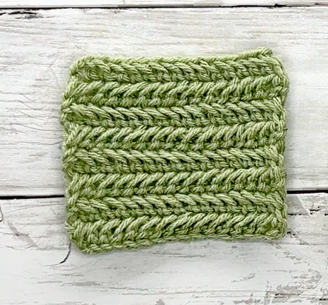 herringbone double crochet stitch