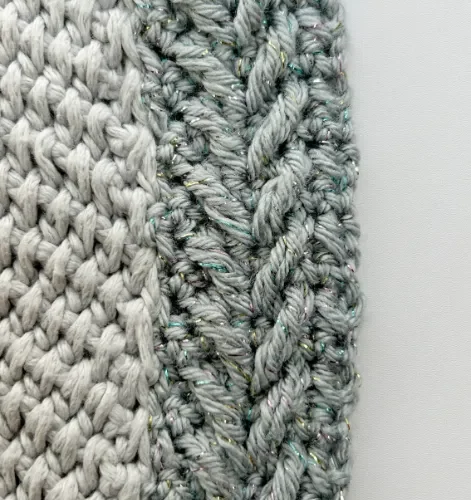 Arrowhead cable stitch