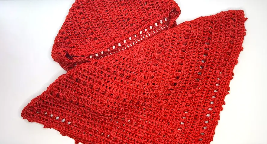 hooded crochet cowl