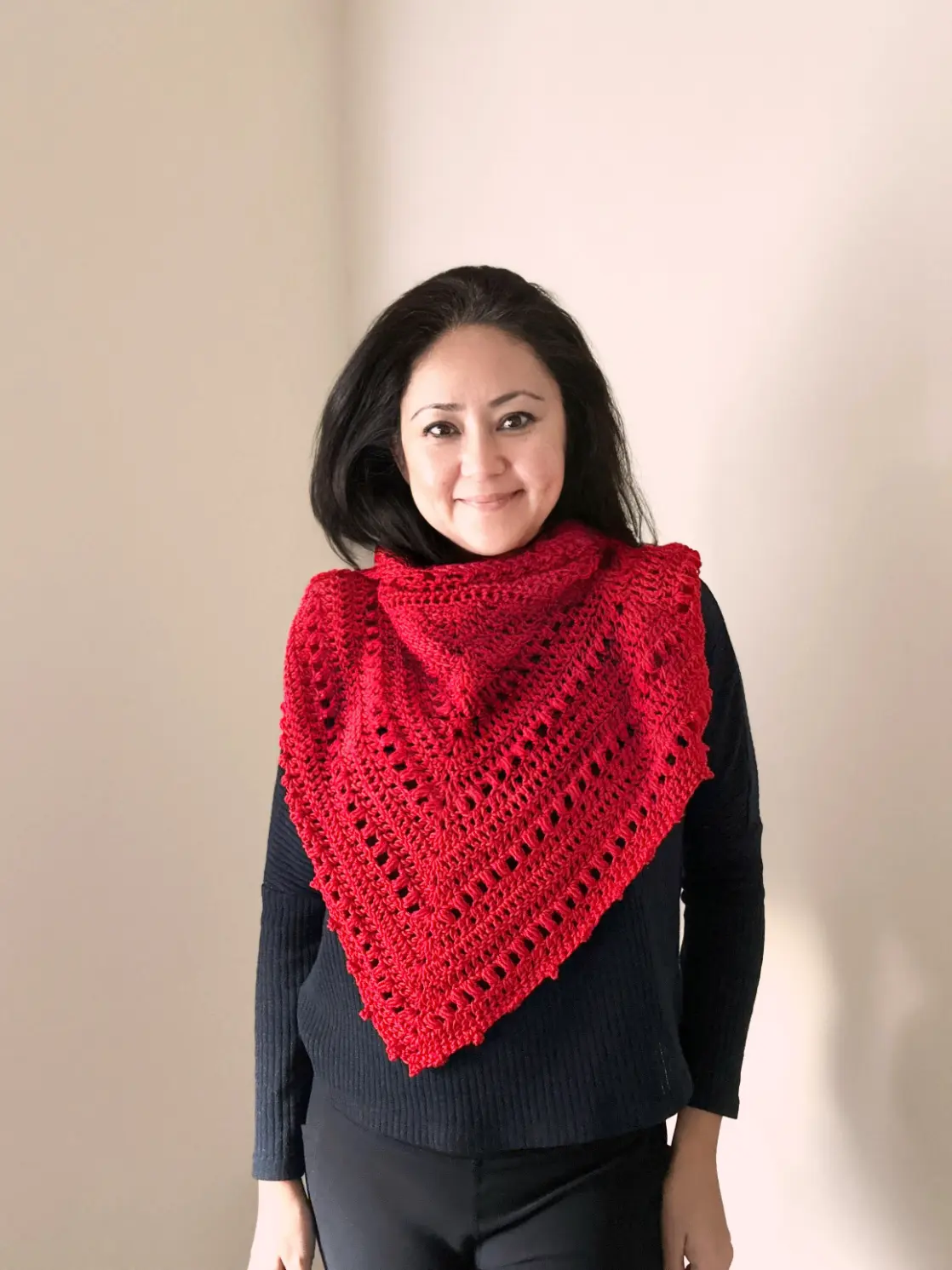 hooded crochet cowl