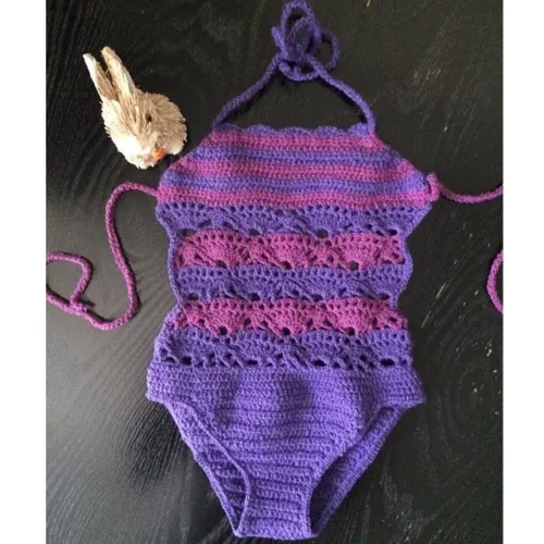 Riley Crochet Monokini Swimsuit