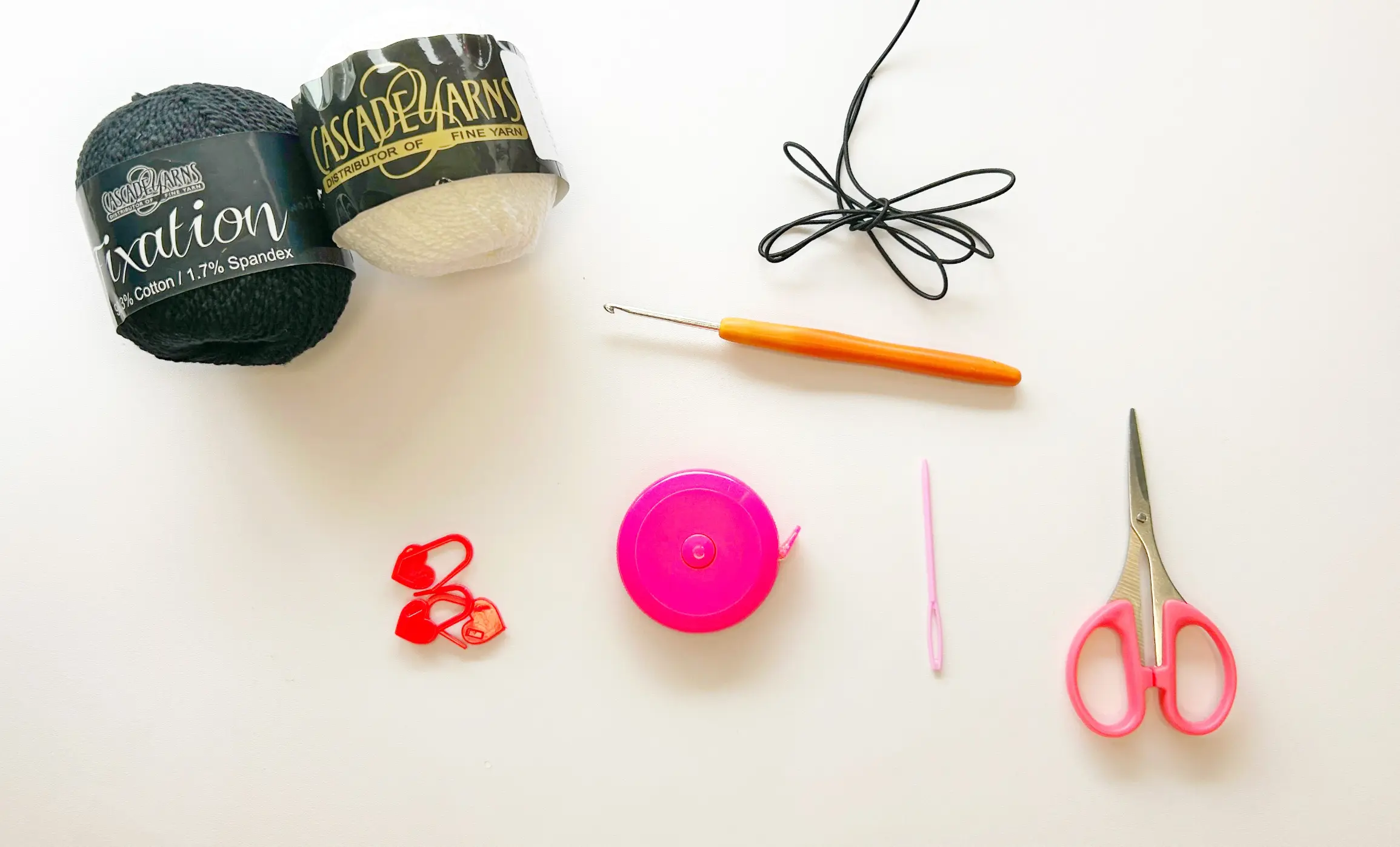 crochet penelope bikini bottom tools and materials