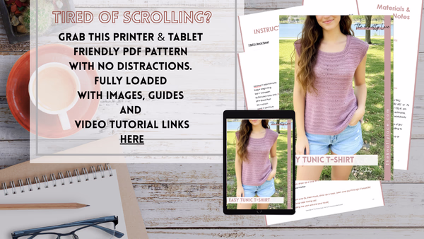 Inpost Design crochet tunic