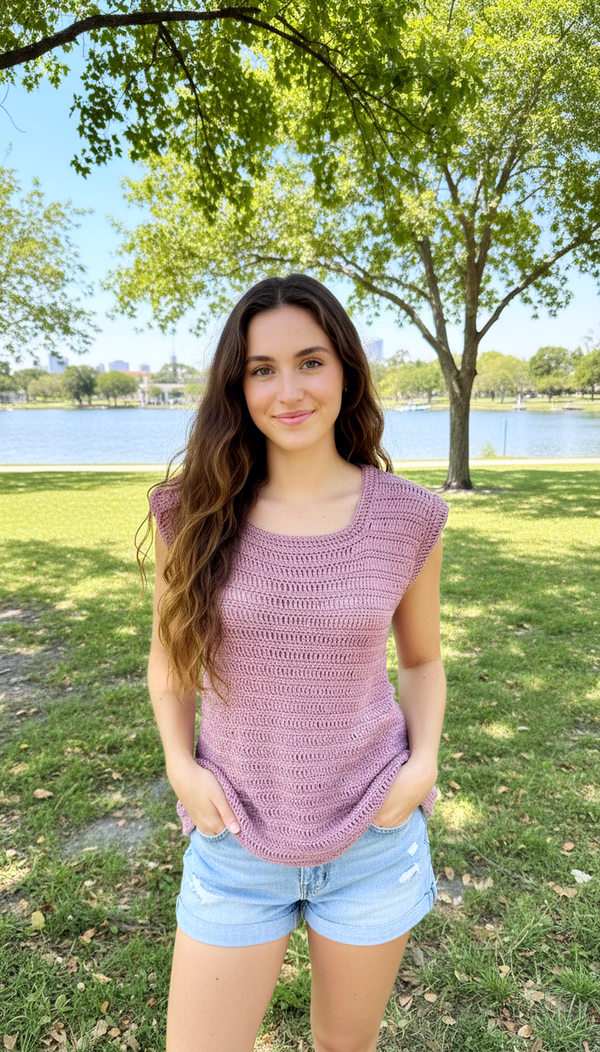 Crochet Tunic T-Shirt Pattern - Image 2