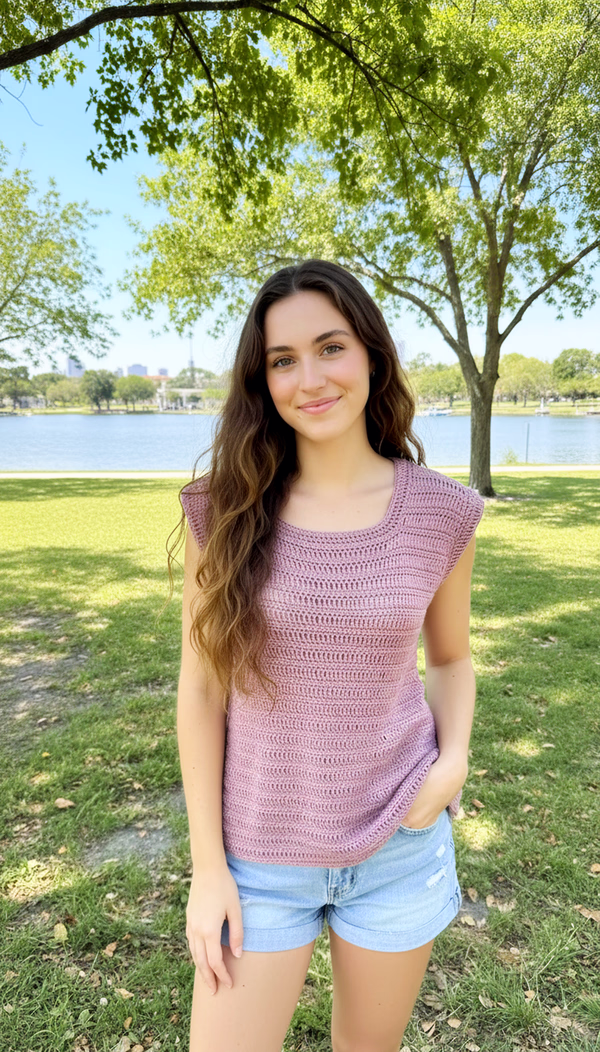 crochet tunic tshirt