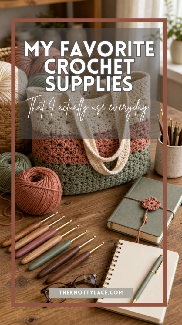 My Favorite crochet supplies