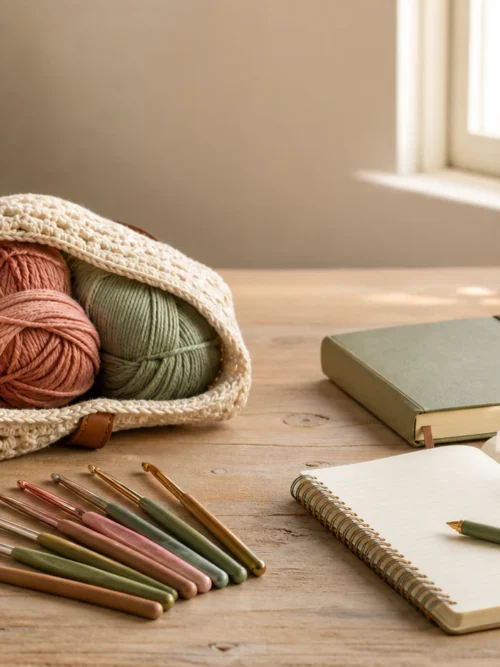 crochet-supplies-display