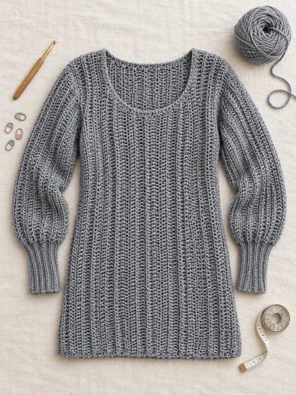 heather tunic flat lay